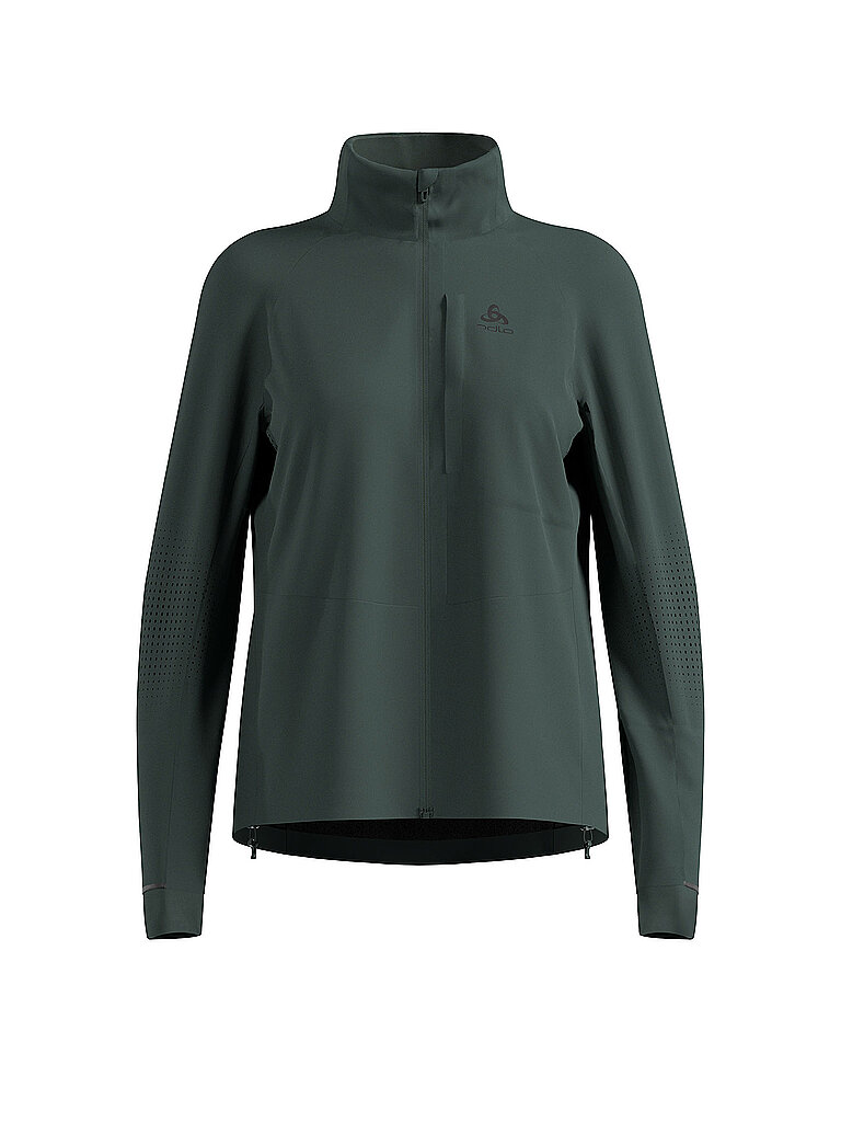 Odlo ODLO Damen Laufjacke Zeroweight Pro Warm Reflective dunkelgrün | XS, dunkelgrün