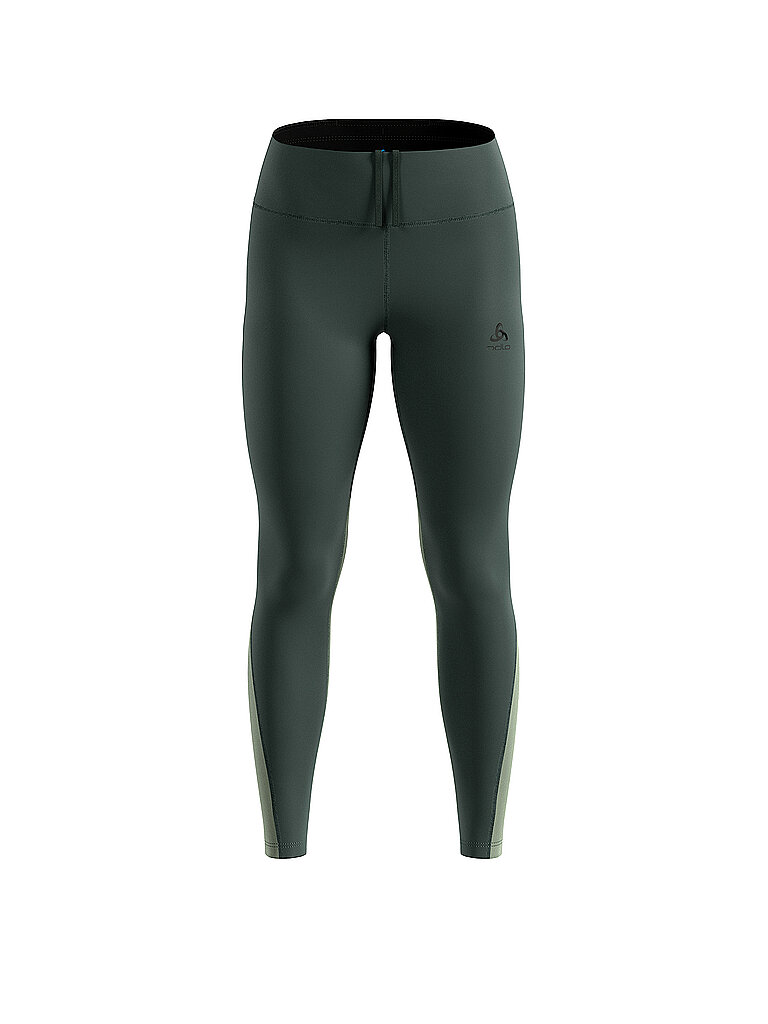 Odlo ODLO Damen Lauftight Essential Thermal dunkelgrün | XS, dunkelgrün