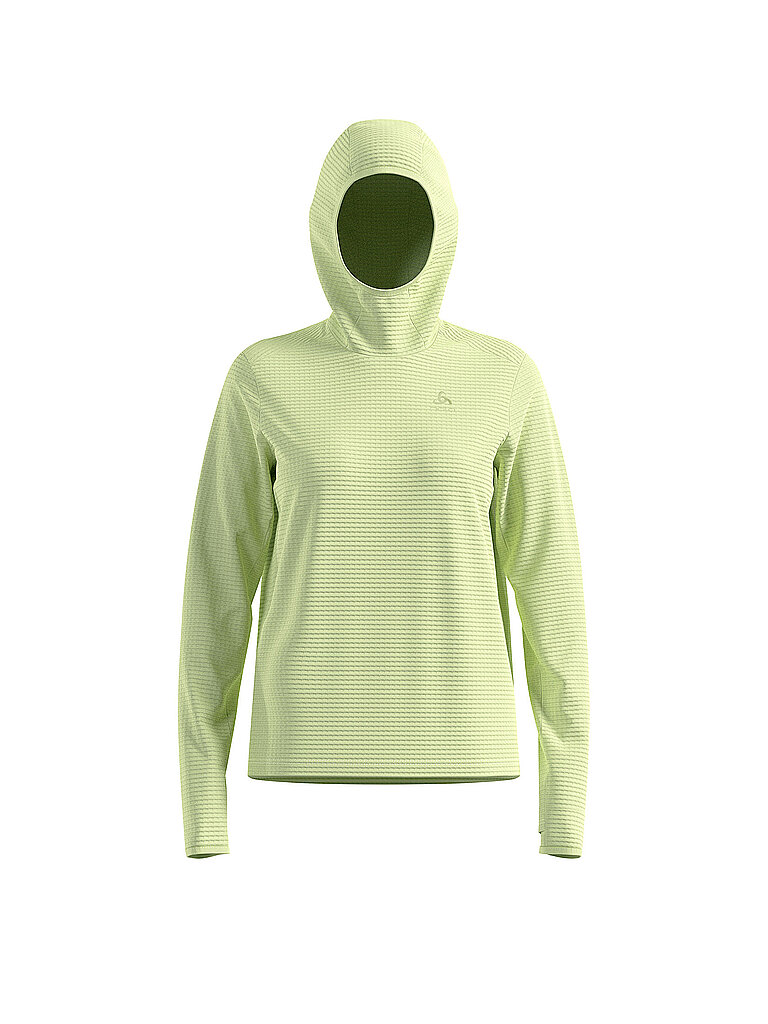 Odlo ODLO Damen Laufhoodie Essential Thermal gelb | XS, gelb
