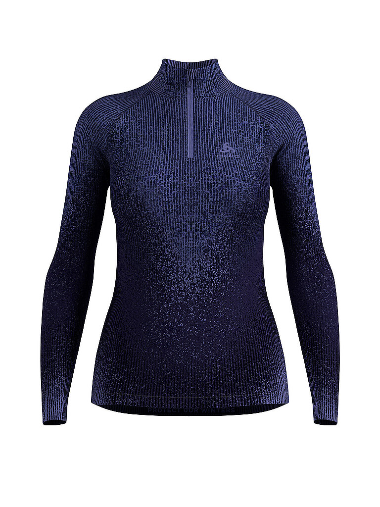 Odlo ODLO Damen Unterzieh Zipshirt Blackcomb lila | XS, lila