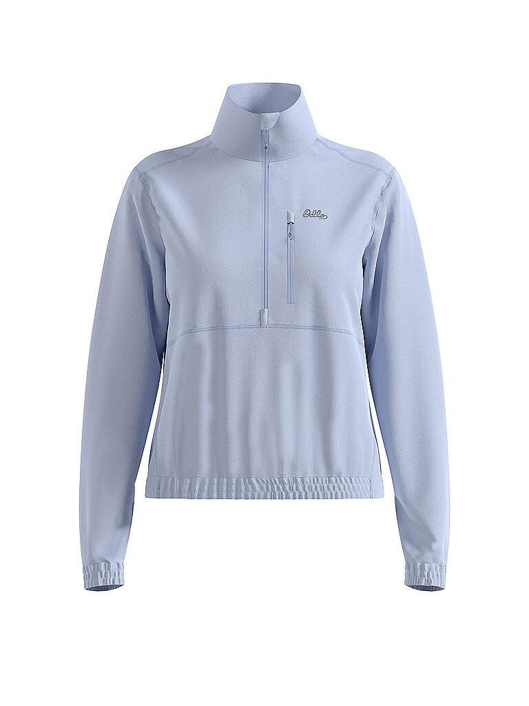 Odlo ODLO Damen Pullover Classic HalfZip hellblau | XS, hellblau