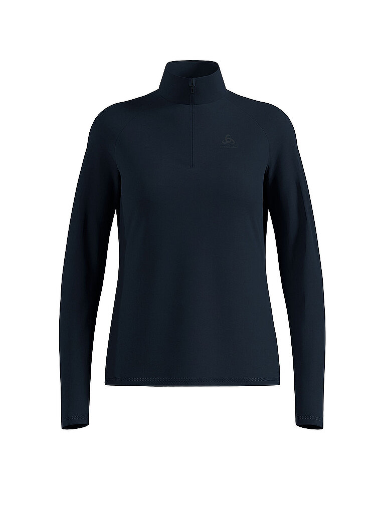 Odlo ODLO Damen Unterzieh Zipshirt Besso Mid Layer dunkelblau | XS, dunkelblau