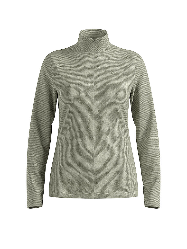 Odlo ODLO Damen Unterzieh Zipshirt Roy grau | XS, grau