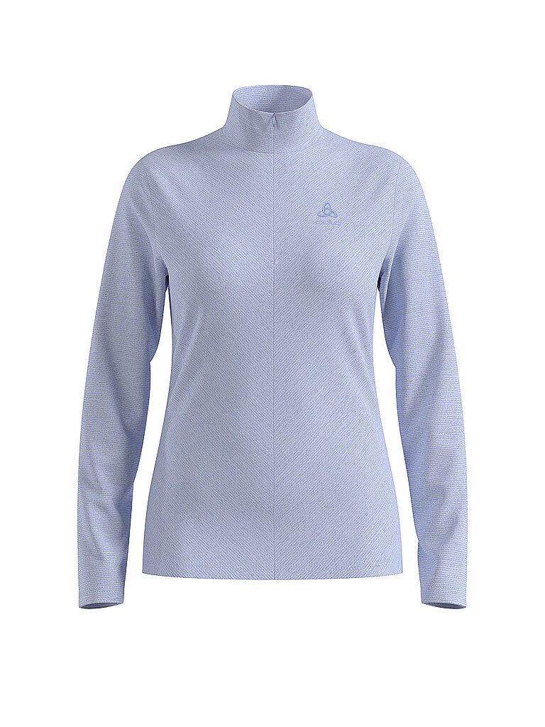 Odlo ODLO Damen Unterzieh Zipshirt Roy hellblau | S, hellblau