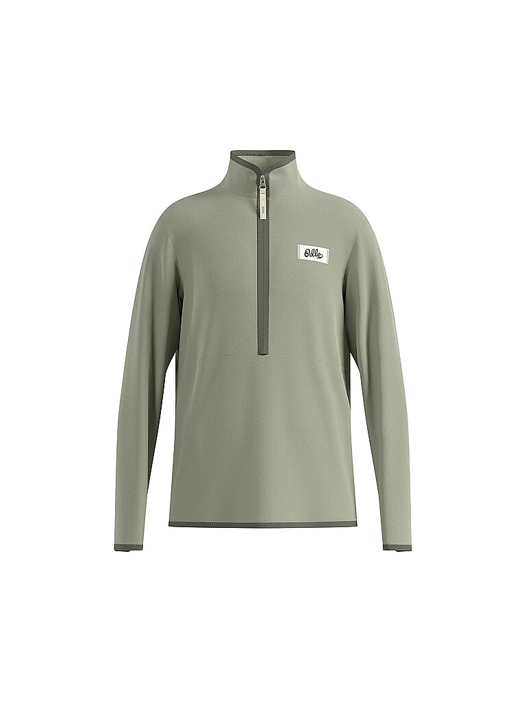 Odlo ODLO Kinder Unterzieh Zipshirt Classic Fleece grau | 140, grau