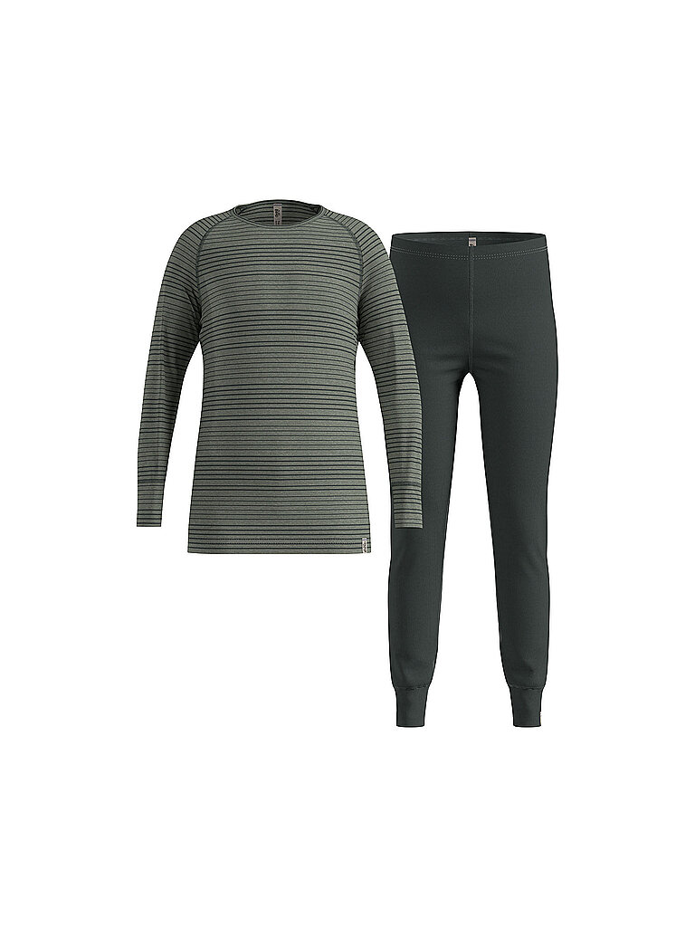 Odlo ODLO Kinder Funktionswäsche Active Warm ECO grau | 104, grau