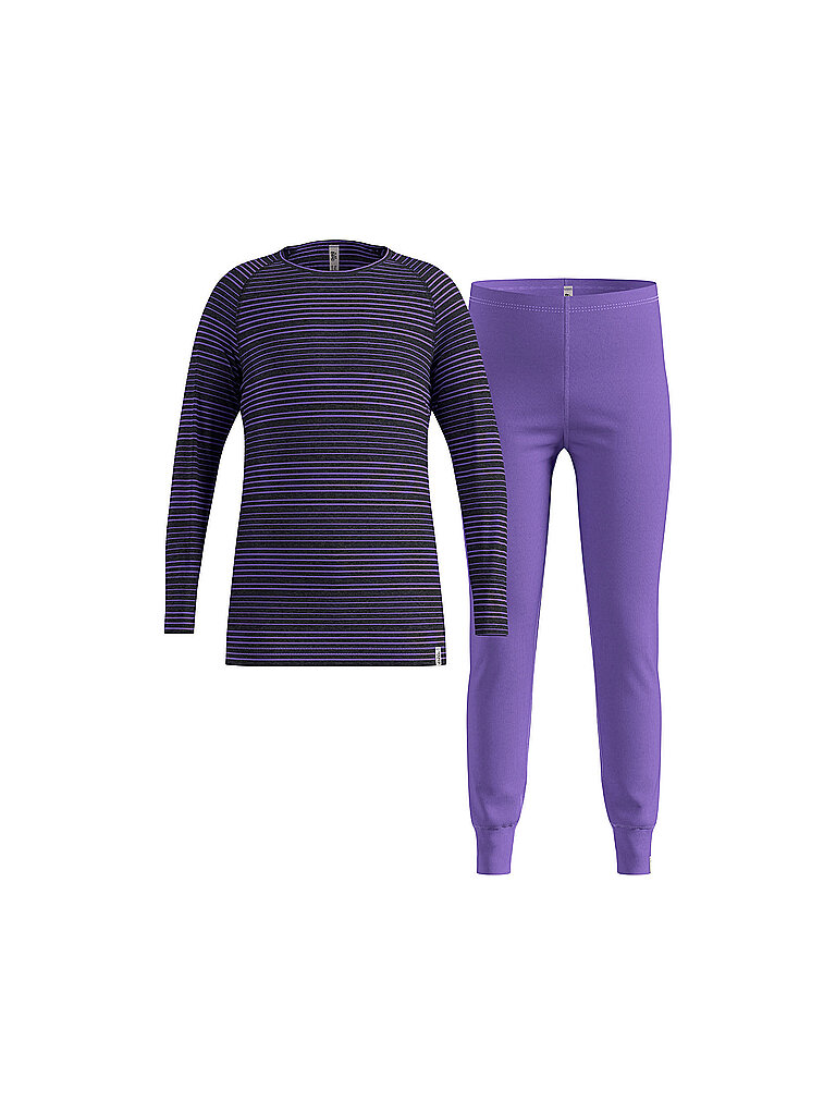 Odlo ODLO Kinder Funktionswäsche Active Warm ECO lila | 140, lila