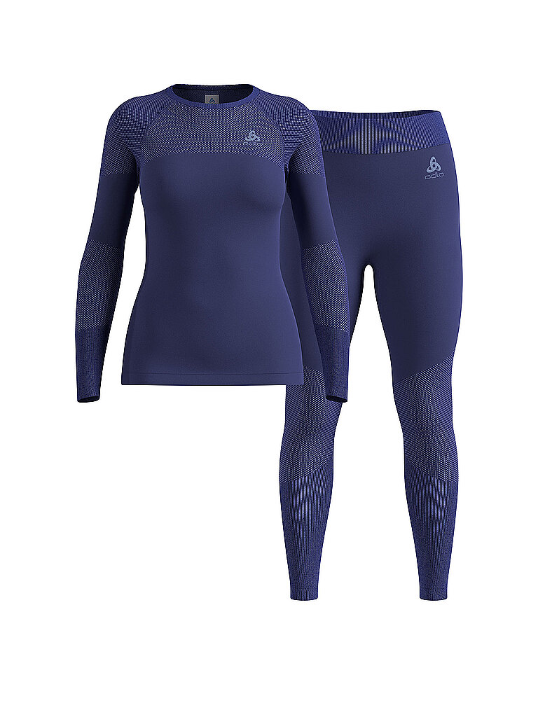 Odlo ODLO Damen Unterzieh Set Long Fundamentals Performance lila | XS, lila