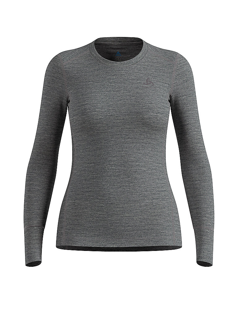 Odlo ODLO Damen Shirt Merino 200 grau | XS, grau