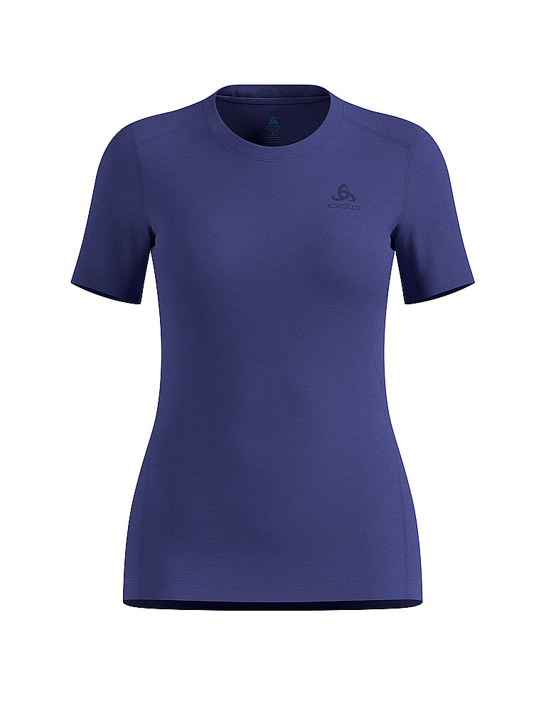 ODLO Damen Unterziehshirt Natural Merino 200 blau | XL