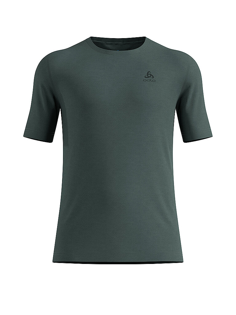 Odlo ODLO Herren Shirt Merino 200 dunkelgrün | S, dunkelgrün
