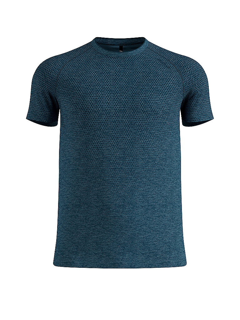 ODLO Herren Laufshirt Essential Seamless petrol | L