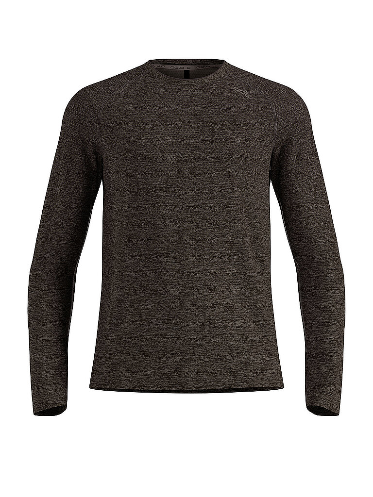 ODLO Herren Laufshirt Essentials Seamless braun | M