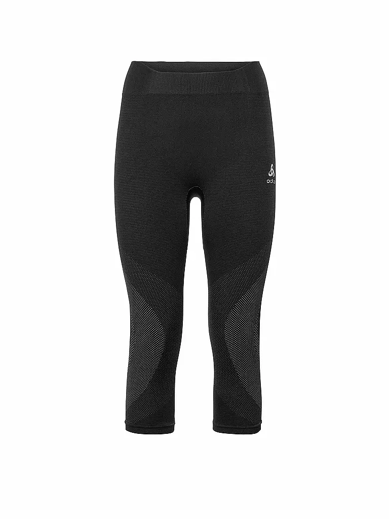 ODLO | Damen 3/4 Funktionstight Blackcomb Evolution Warm | schwarz