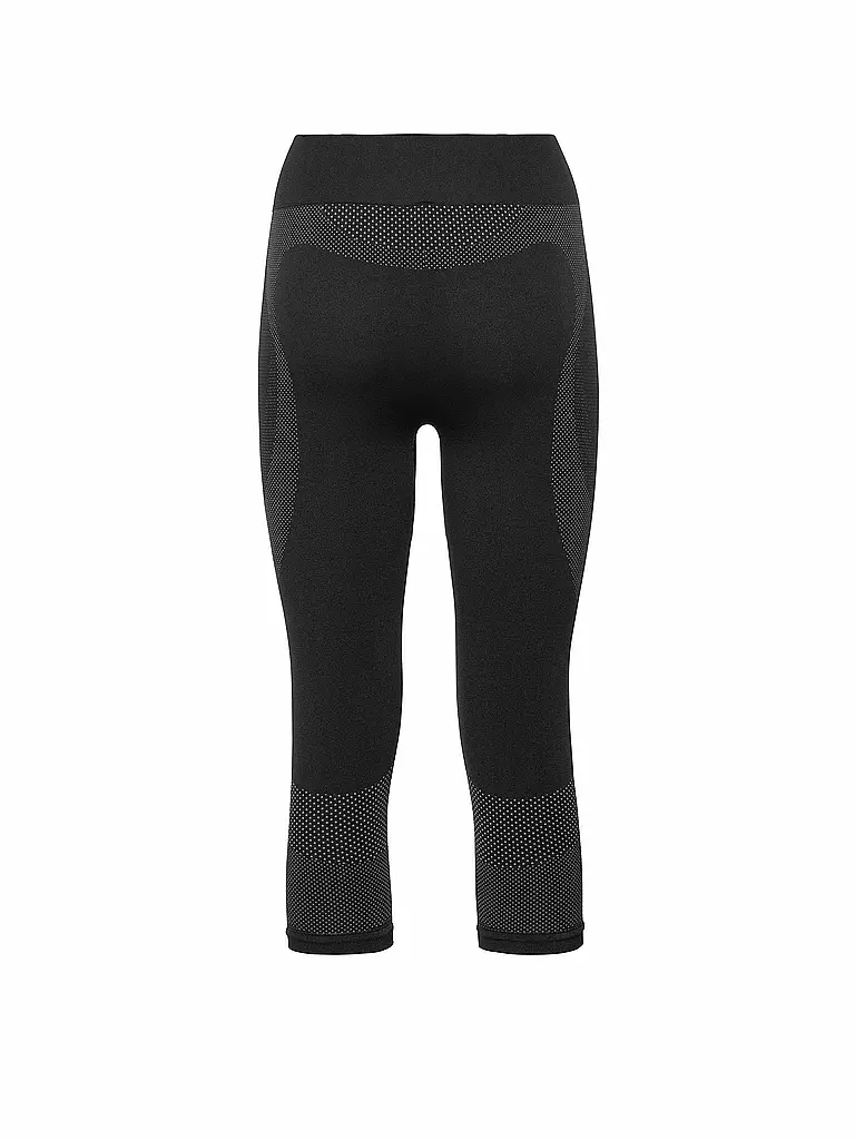 ODLO | Damen 3/4 Funktionstight Blackcomb Evolution Warm | schwarz