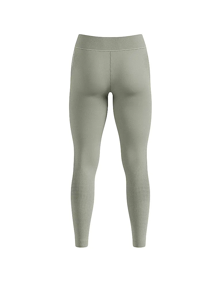 ODLO | Damen Funktionshose PERFORMANCE WARM ECO | Grau