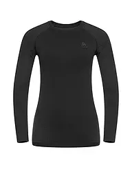 ODLO | Damen Funktionsshirt WARM ECO Baselayer | schwarz