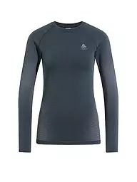 ODLO | Damen Funktionsshirt WARM ECO Baselayer | dunkelblau