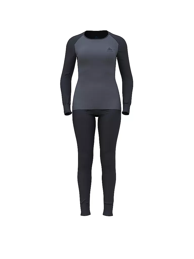 ODLO | Damen Funktionswäsche Set ACTIVE WARM ECO | dunkelblau