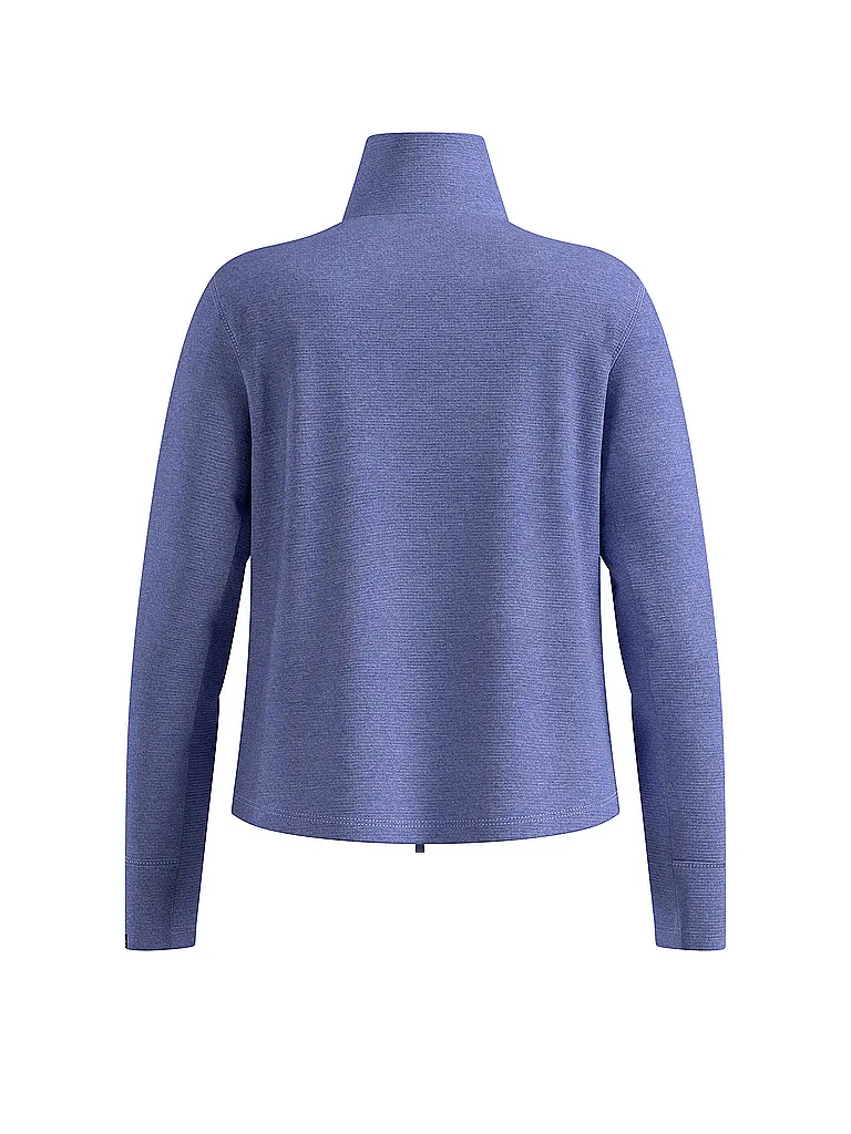 ODLO | Damen Langlauf Pullover Grid Fleece | lila
