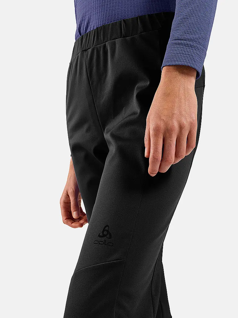 ODLO | Damen Langlaufhose Essential Warm | Schwarz
