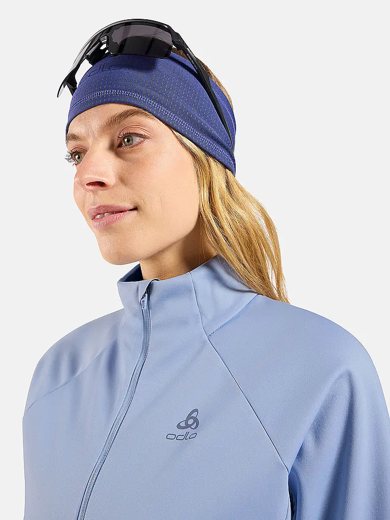 ODLO | Damen Langlaufjacke Essential Warm | hellblau