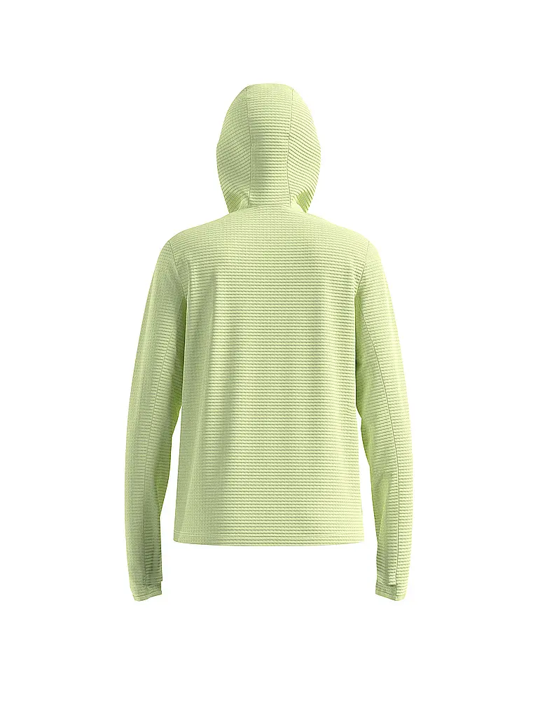 ODLO | Damen Laufhoodie Essential Thermal | gelb