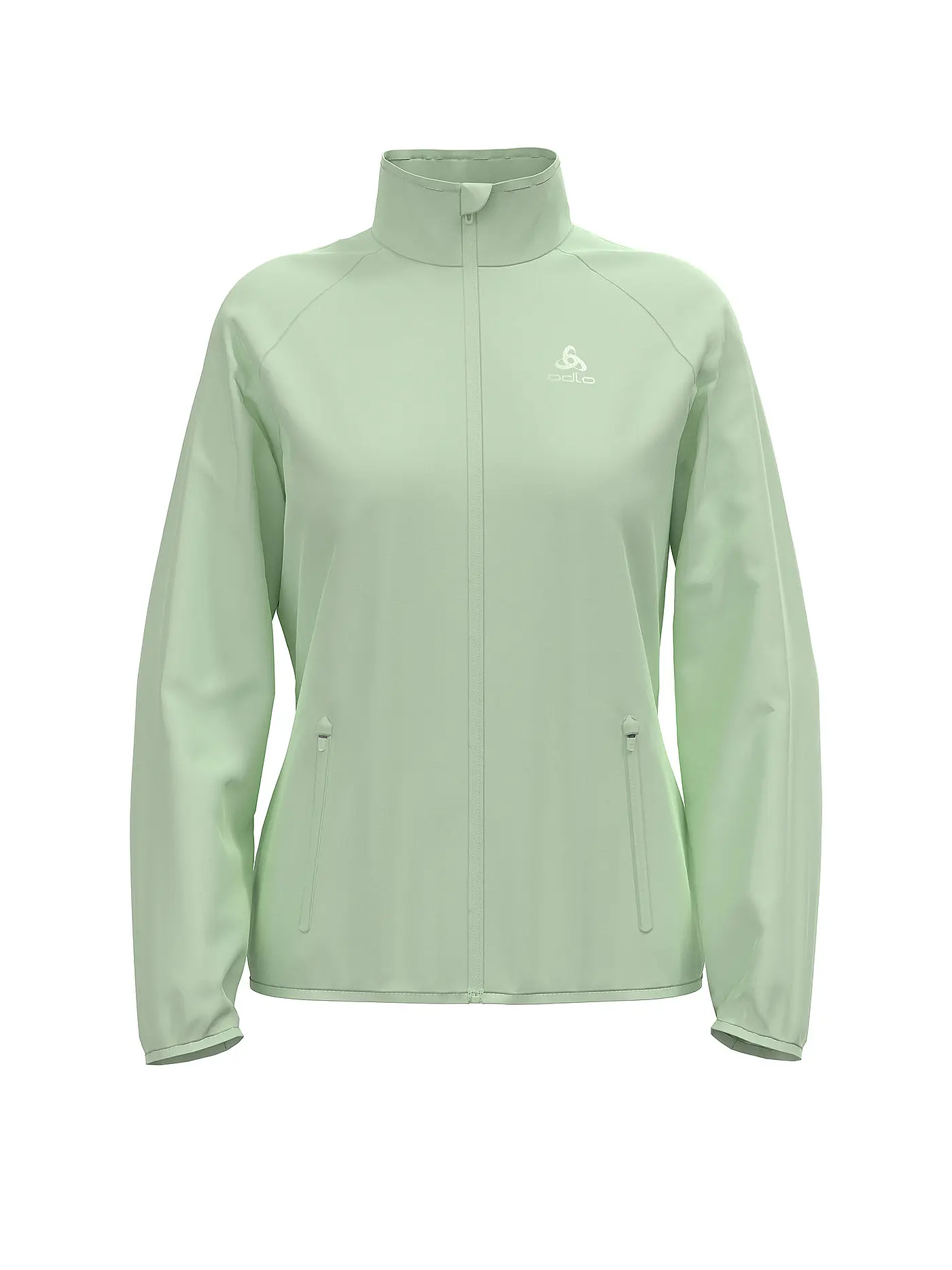 ODLO | Damen Laufjacke Essential Light | hellgrün