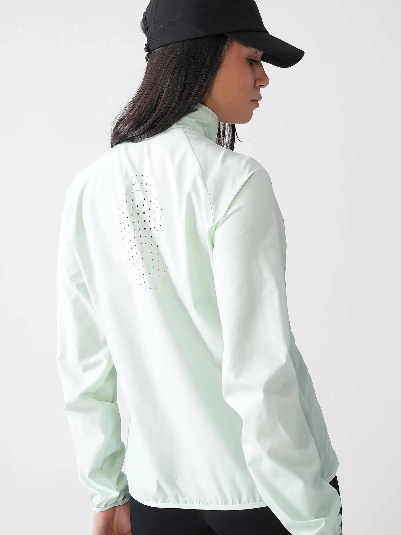 ODLO | Damen Laufjacke Essential Light | hellgrün