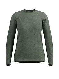 ODLO | Damen Laufshirt Essentials Seamless | Olive