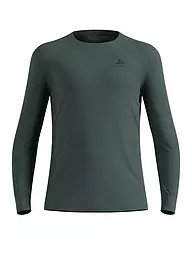 ODLO | Damen Shirt Merino 200 | dunkelgrün
