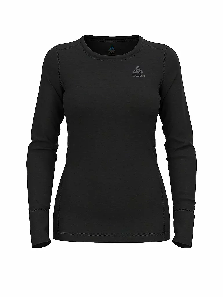 ODLO | Damen Shirt Merino 200 | schwarz