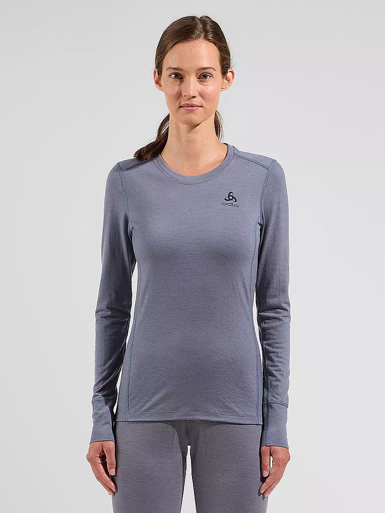 ODLO | Damen Shirt Merino 200 | grau