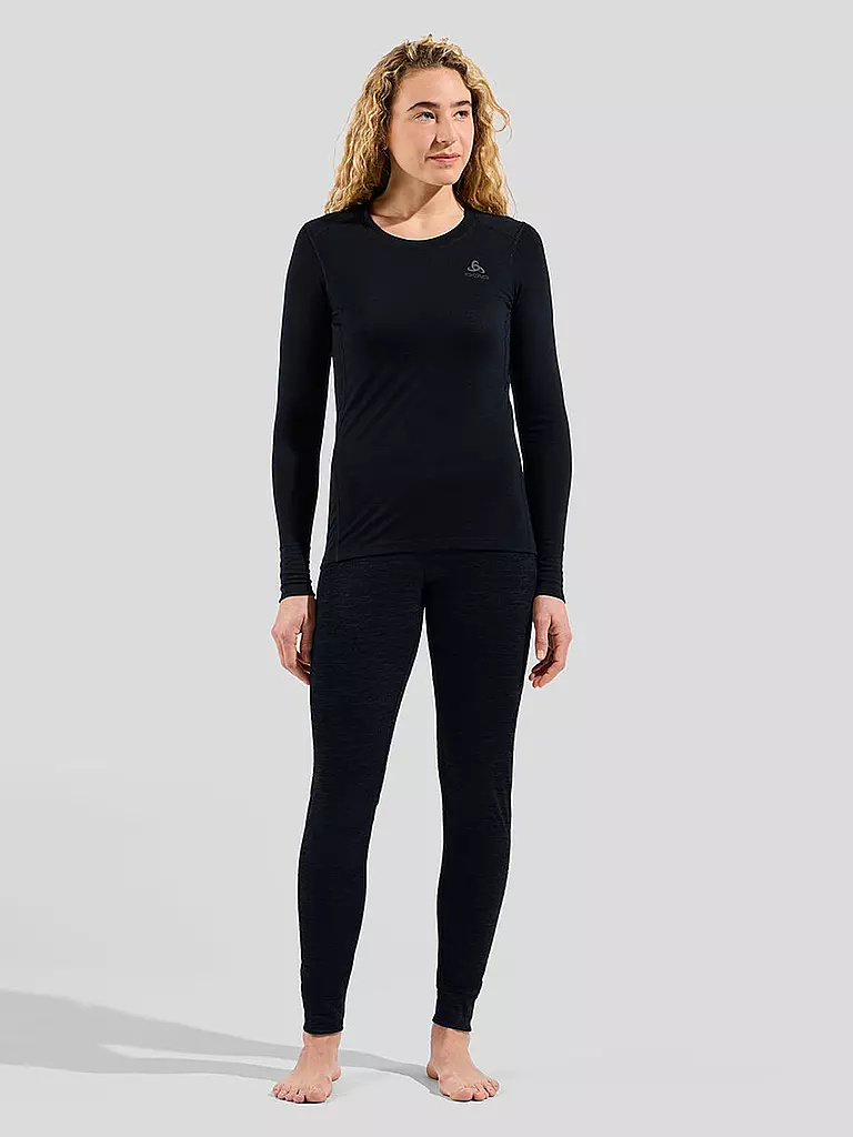 ODLO | Damen Shirt Merino 200 | schwarz