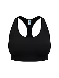 ODLO | Damen Sport-BH Ascent Performance Wool Medium Support | schwarz