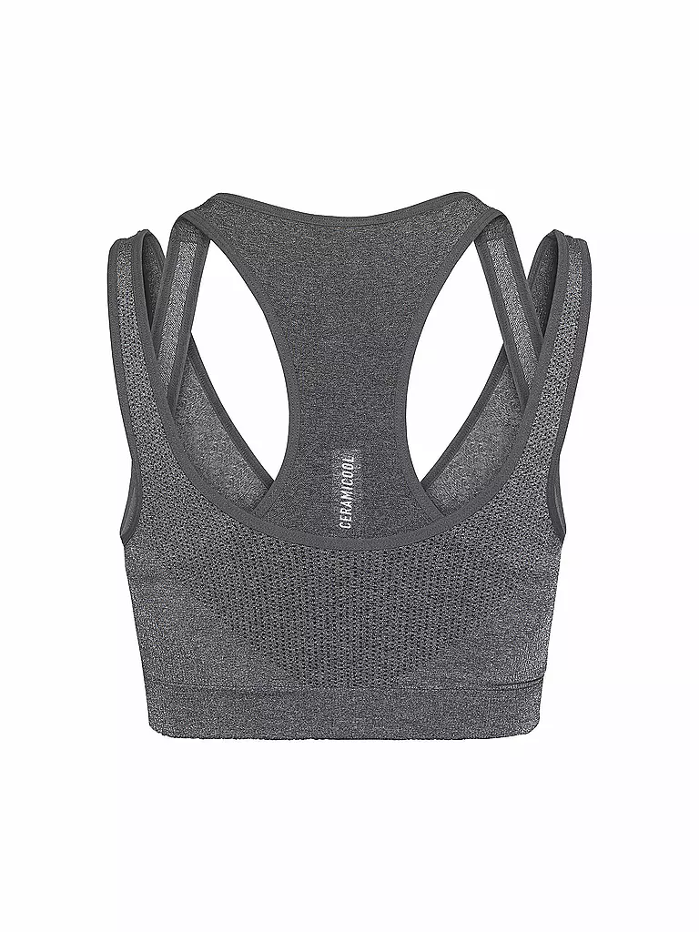 ODLO | Damen Sport-BH Ceramicool Seamless Medium Support | schwarz
