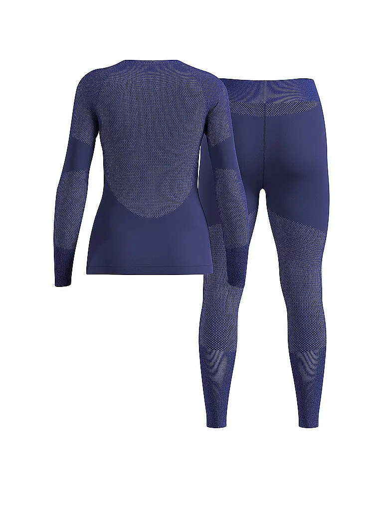 ODLO | Damen Unterzieh Set Long Fundamentals Performance | lila