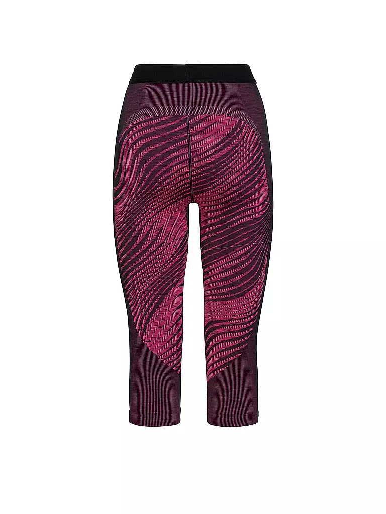 ODLO | Damen Unterzieh Tight Blackcomb Eco 3/4 | beere