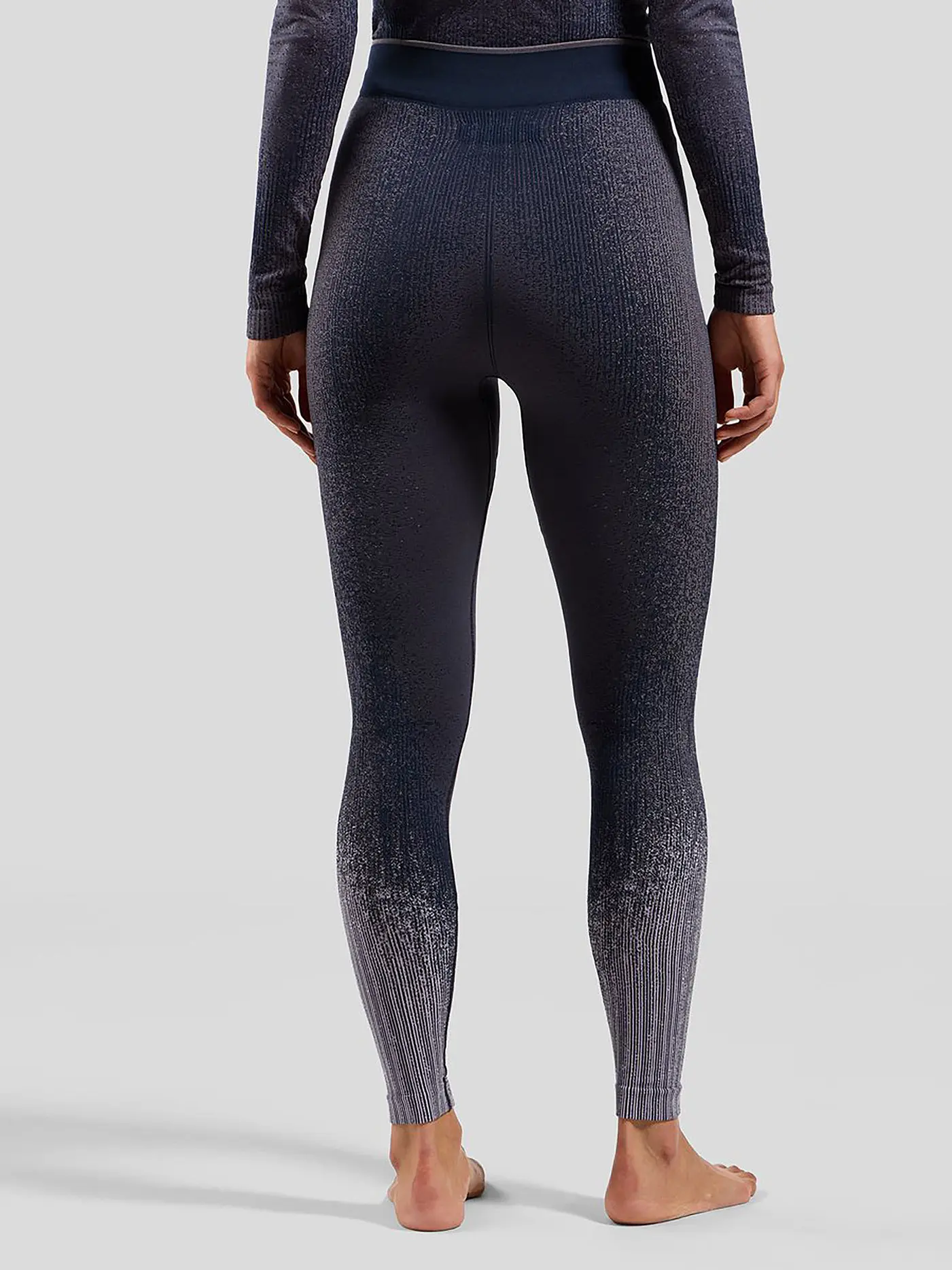 ODLO | Damen Unterzieh Tight POW Blackcomb | grau