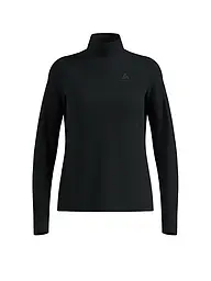 ODLO | Damen Unterzieh Zipshirt Besso Mid Layer | Schwarz