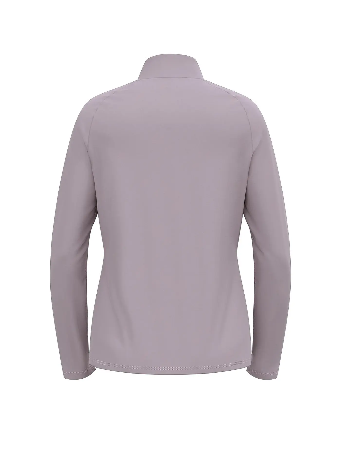 ODLO | Damen Unterzieh Zipshirt Besso Mid Layer | grau