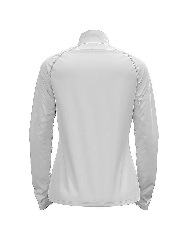 ODLO | Damen Unterzieh Zipshirt Besso Mid Layer | weiss