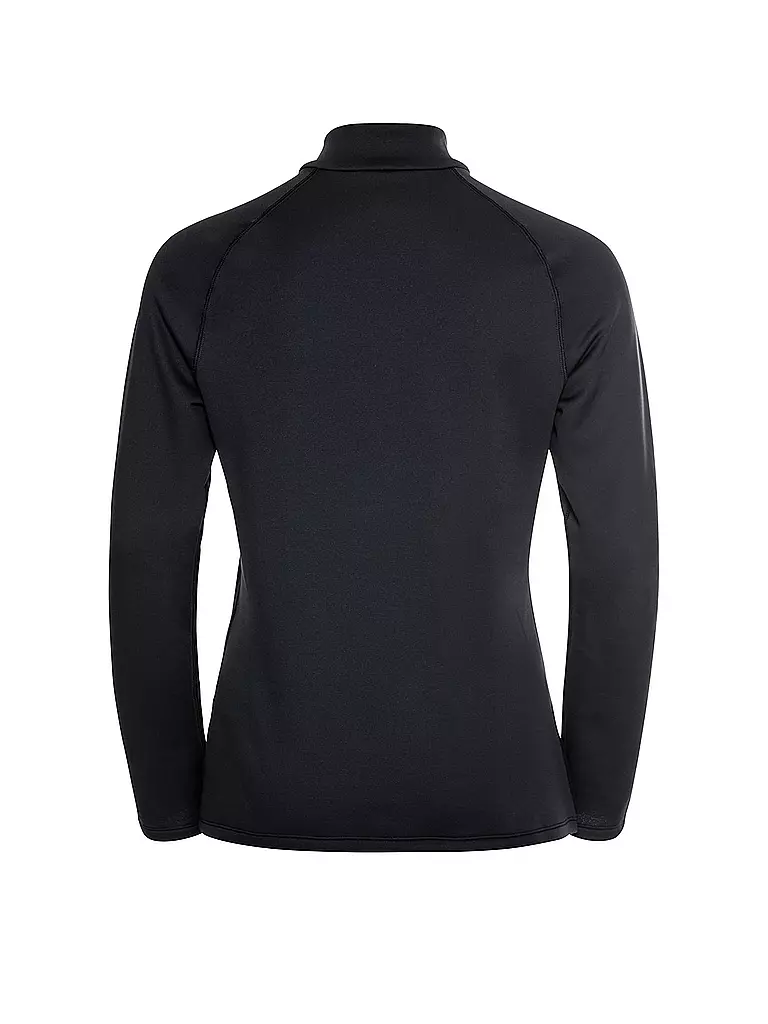 ODLO | Damen Unterzieh Zipshirt Besso Mid Layer | schwarz