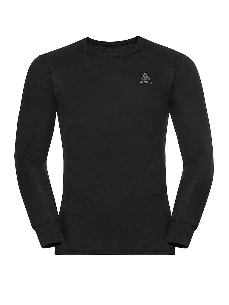 ODLO | Herren Funktionsshirt Herren ACTIVE WARM ECO Base Layer | schwarz