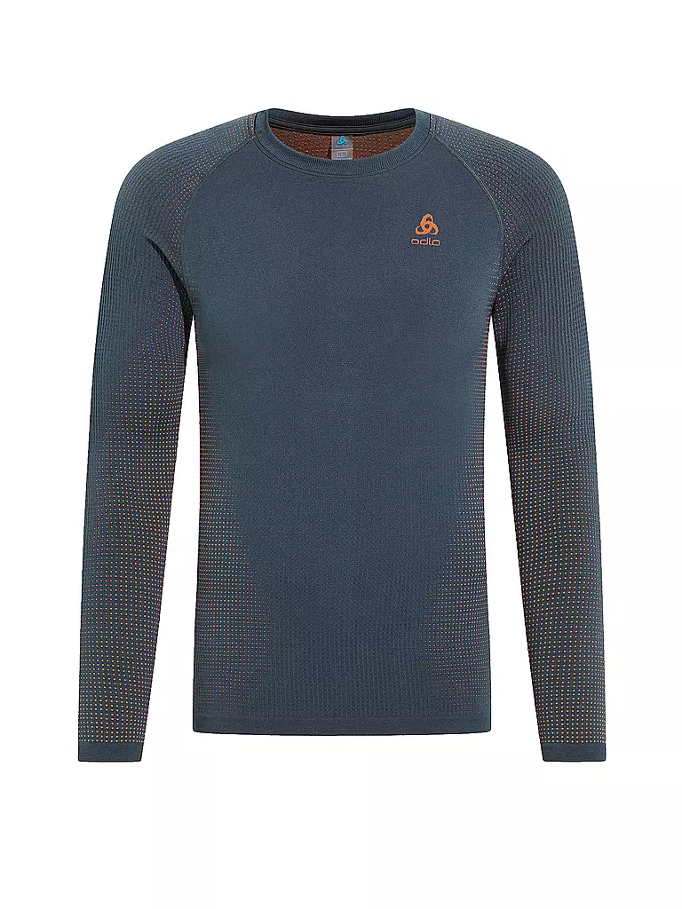 ODLO | Herren Funktionsshirt WARM ECO Baselayer | dunkelblau