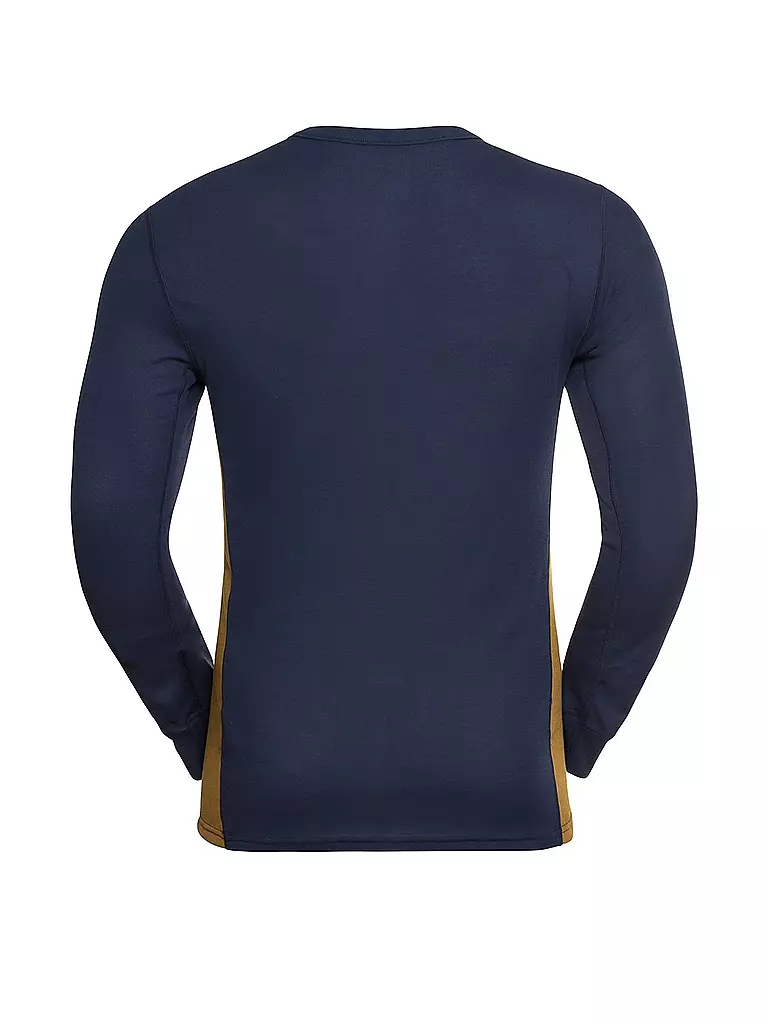 ODLO | Herren Funktionswäsche ACTIVE WARM ECO Base Layer 3in1 Set  | blau