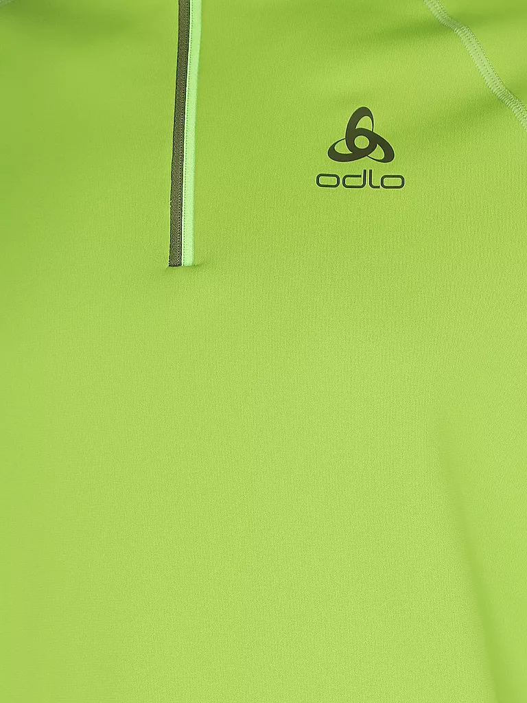ODLO | Herren Unterzieh Zipshirt Besso Mid Layer | grün