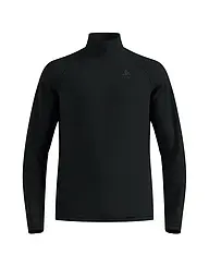 ODLO | Herren Unterzieh Zipshirt Besso Mid Layer | schwarz