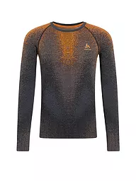 ODLO | Herren Unterzieh Zipshirt Blackcomb Base Layer | orange