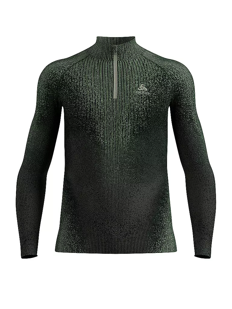 ODLO | Herren Unterzieh Zipshirt Blackcomb | schwarz